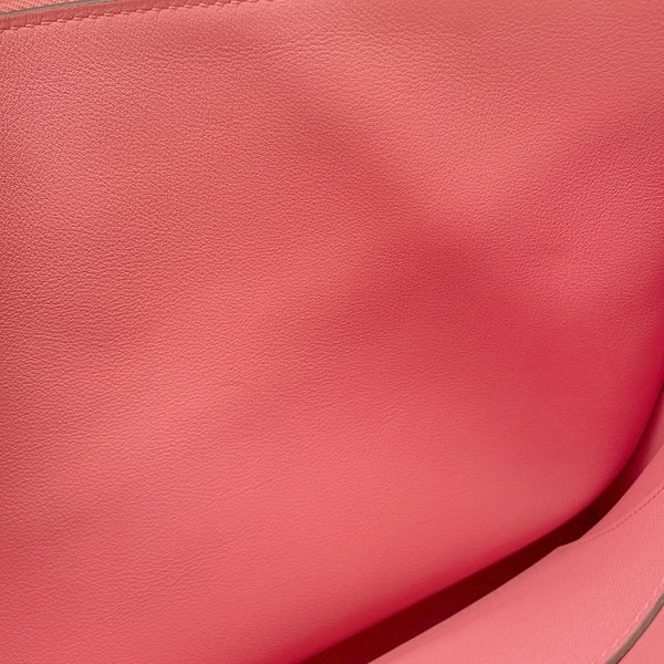 エルメス ポーチ ジップ アンドゴー ローズエテ/シルバー金具 エバーカラー Y刻印