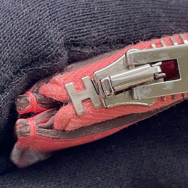 エルメス ポーチ ジップ アンドゴー ローズエテ/シルバー金具 エバーカラー Y刻印