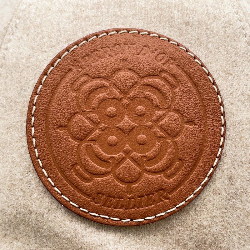 エルメス キャップ セレナ エプロン ドール カシミヤ サイズ58 HERMES 帽子