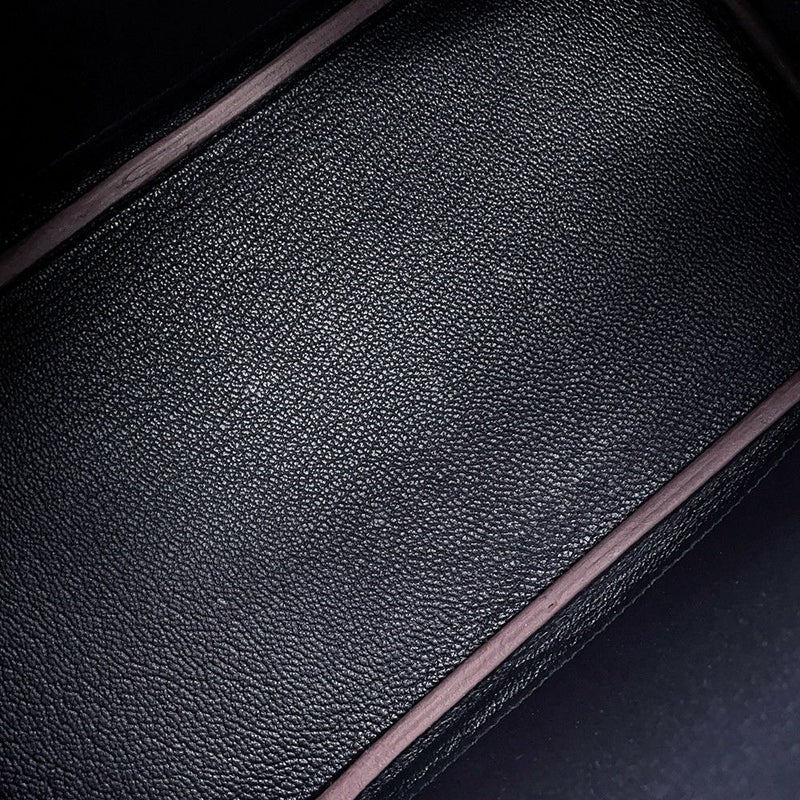 エルメス バーキン コントゥール 25 ブルーインディゴ/ルージュアッシュ/ゴールド金具 エプソン X刻印 HERMES Birkin ハンドバッグ