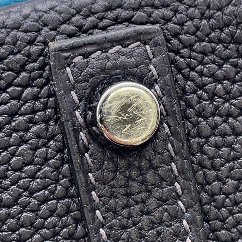 エルメス バーキン30 ヴェルソ ブルーインディゴ/ブルージーン/ルテニウム金具 トゴ □I刻印 HERMES Birkin ハンドバッグ