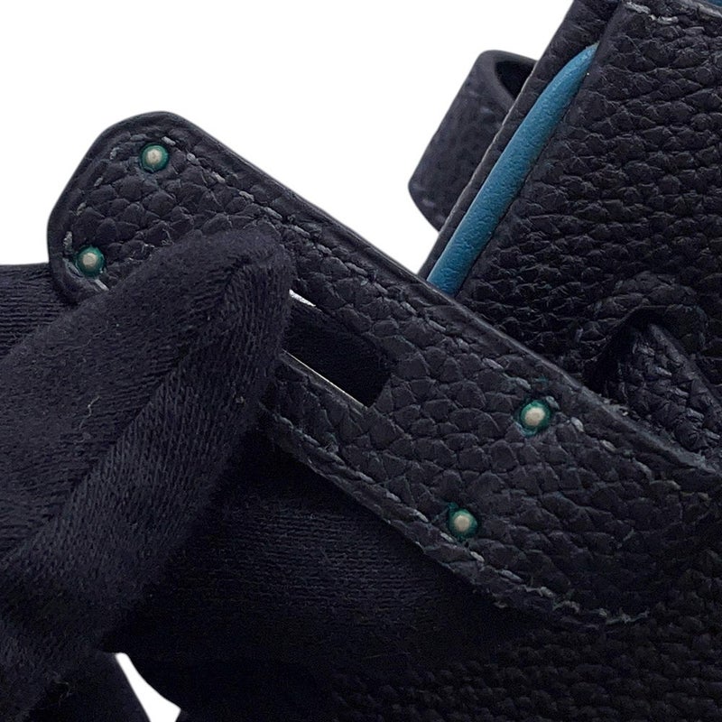 エルメス バーキン30 ヴェルソ ブルーインディゴ/ブルージーン/ルテニウム金具 トゴ □I刻印 HERMES Birkin ハンドバッグ