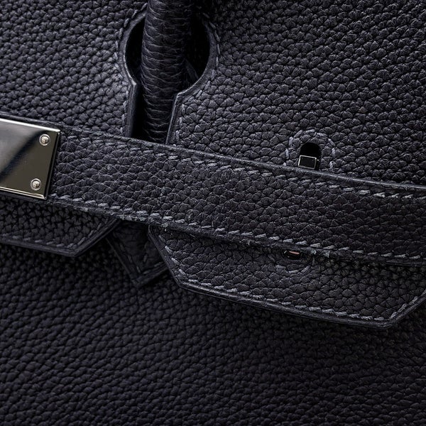 エルメス バーキン30 ヴェルソ ブルーインディゴ/ブルージーン/ルテニウム金具 トゴ □I刻印 HERMES Birkin ハンドバッグ