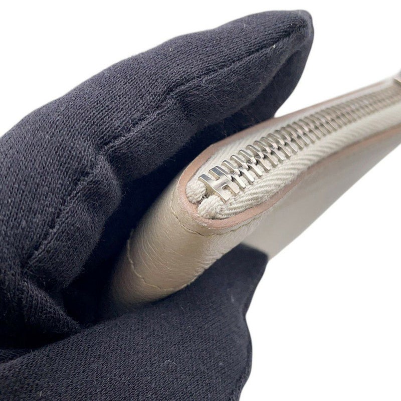 エルメス クラッチバッグ ジップ タブレット べトン/シルバー金具 エバーカラー D刻印 セカンドバッグ メンズ