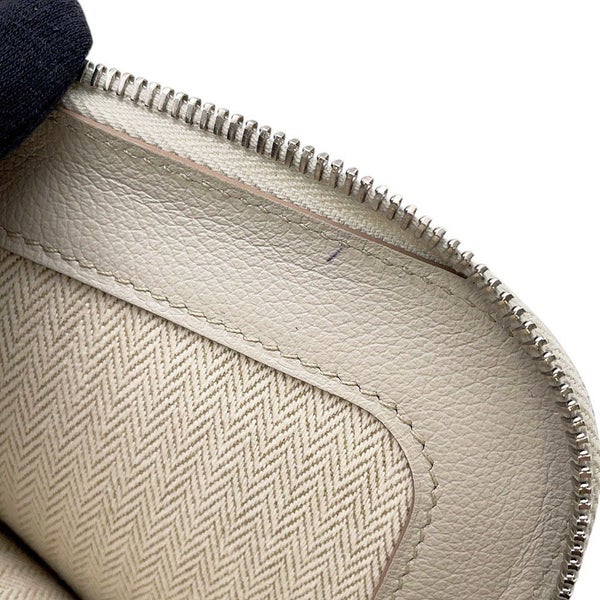 エルメス クラッチバッグ ジップ タブレット べトン/シルバー金具 エバーカラー D刻印 セカンドバッグ メンズ