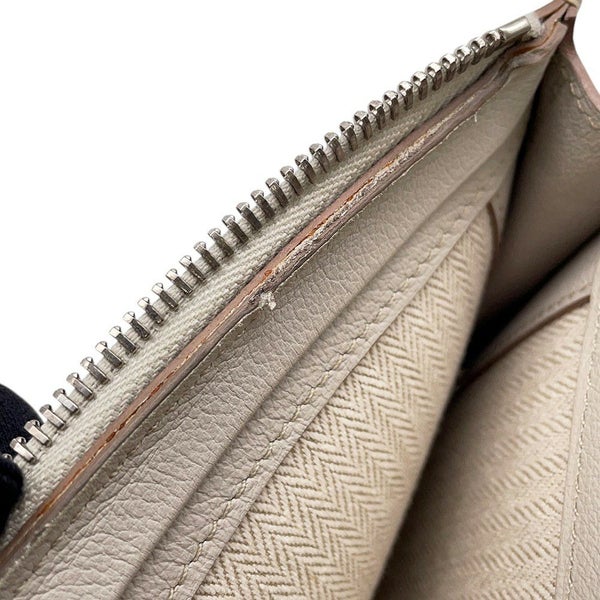 エルメス クラッチバッグ ジップ タブレット べトン/シルバー金具 エバーカラー D刻印 セカンドバッグ メンズ