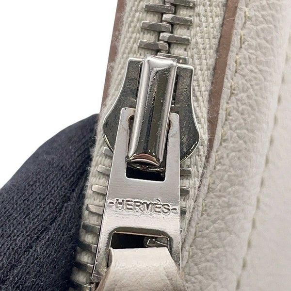 エルメス クラッチバッグ ジップ タブレット べトン/シルバー金具 エバーカラー D刻印 セカンドバッグ メンズ