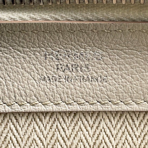 エルメス クラッチバッグ ジップ タブレット べトン/シルバー金具 エバーカラー D刻印 セカンドバッグ メンズ