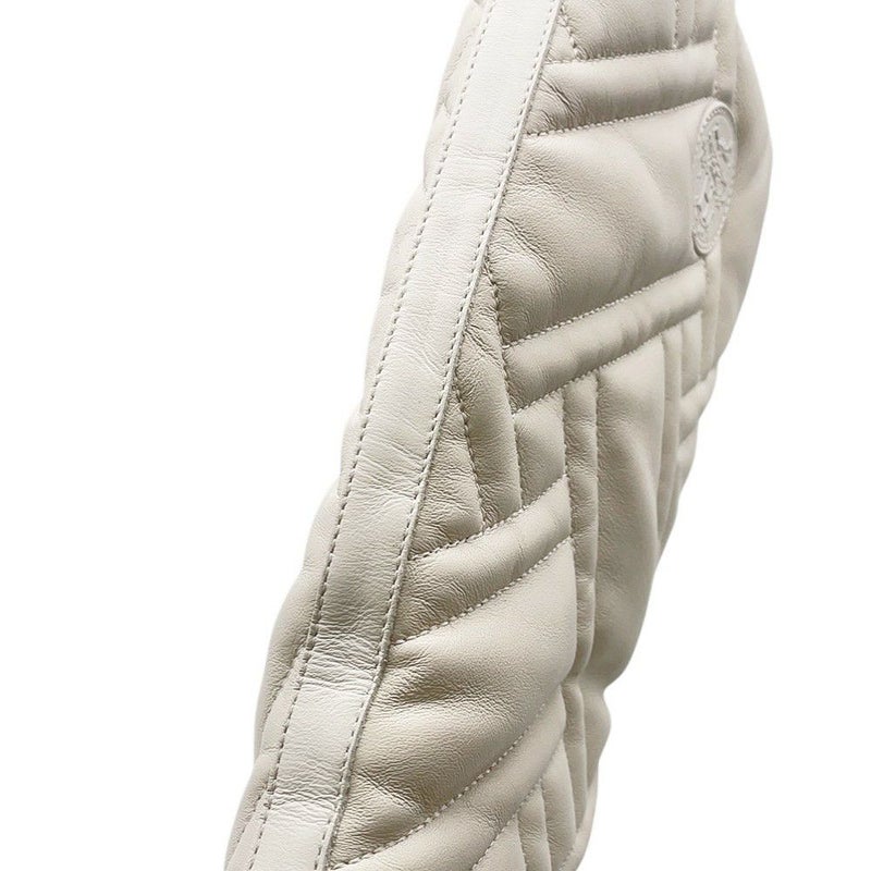 エルメス ブーツ フジ エクスリブス レザー レディースサイズ36 1/2 HERMES 靴 白 黒