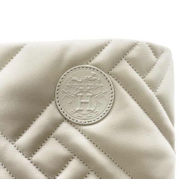 エルメス ブーツ フジ エクスリブス レザー レディースサイズ36 1/2 HERMES 靴 白 黒