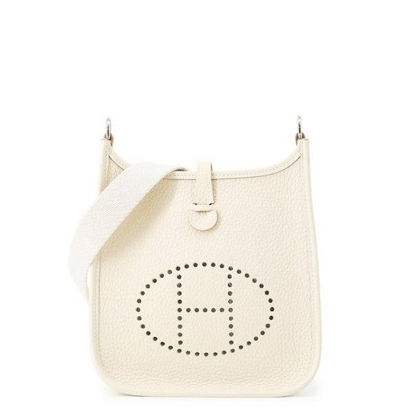 エルメス エブリンTPM 111cm アマゾン クレ/シルバー金具 トリヨンクレマンス K刻印