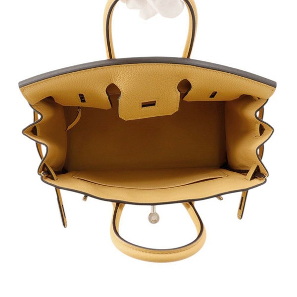 エルメス バーキン25 パイユ/シルバー金具 トゴ G刻印 HERMES Birkin ハンドバッグ