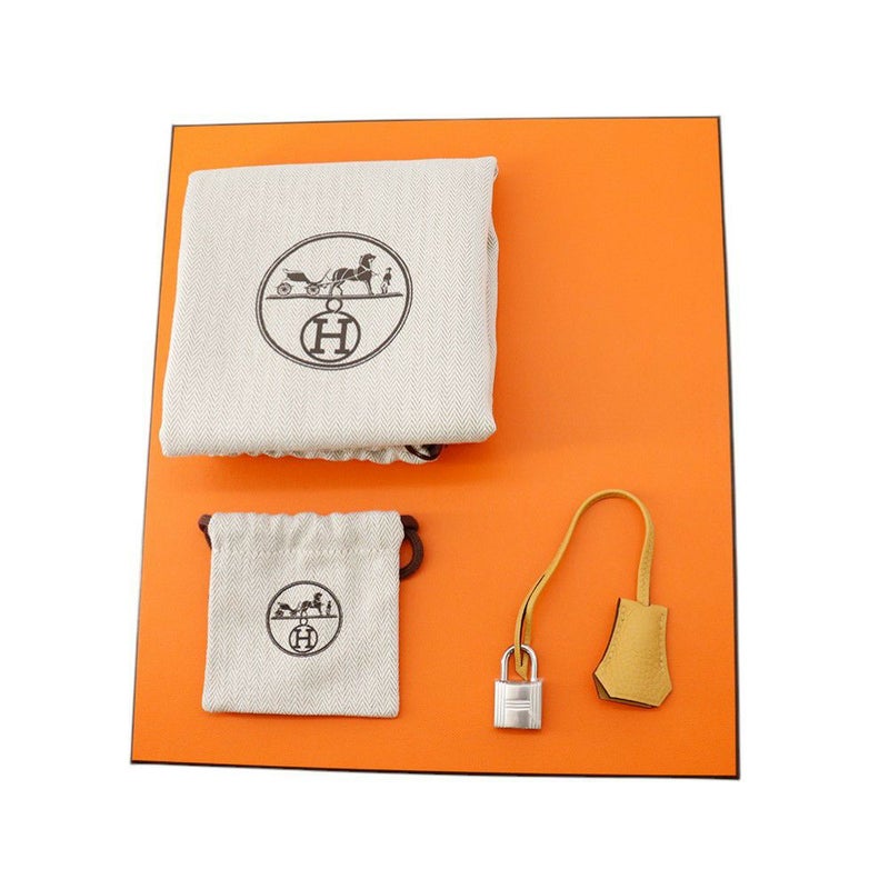 エルメス バーキン25 パイユ/シルバー金具 トゴ G刻印 HERMES Birkin ハンドバッグ