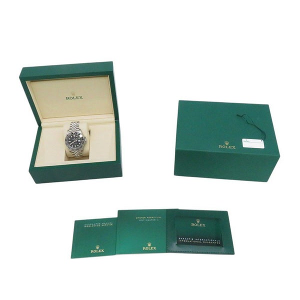 ロレックス GMTマスター2 ランダムシリアル ルーレット 126710GRNR ROLEX 腕時計 黒文字盤