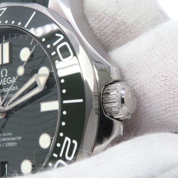 オメガ シーマスター ダイバー300M 210.32.42.20.10.001 OMEGA 腕時計 グリーン文字盤