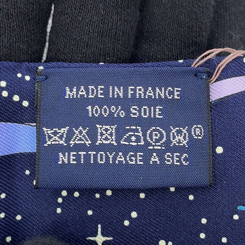 エルメス スカーフ ツイリー スペースダービー Space Derby HERMES シルクツイル 2022年秋冬