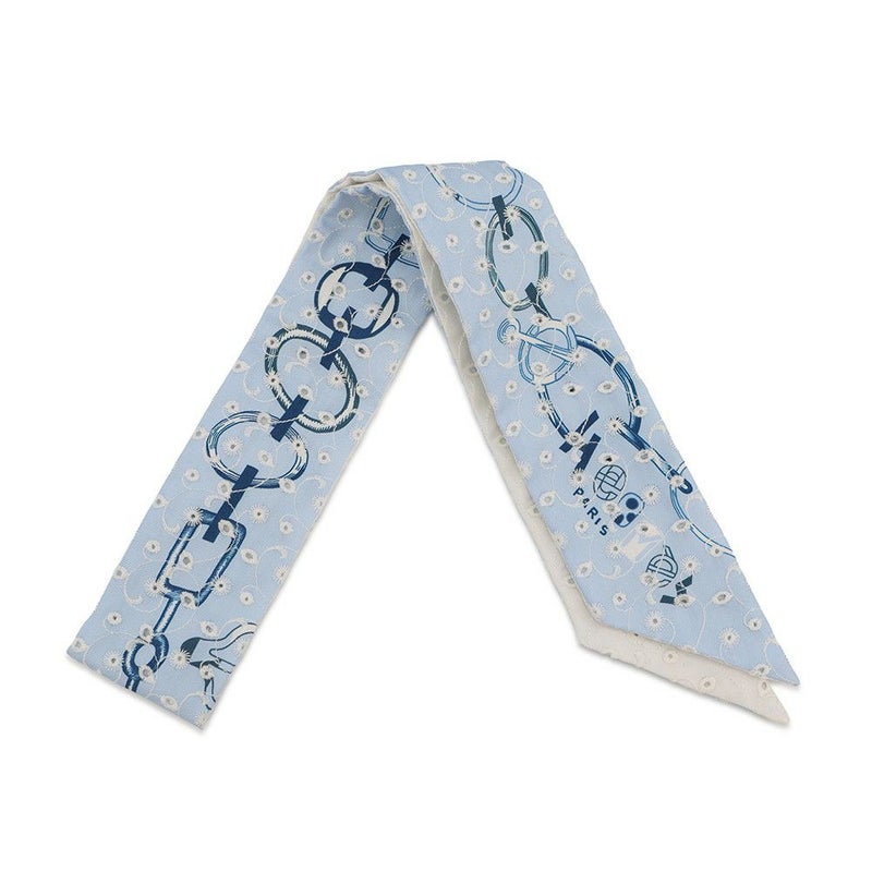 エルメス スカーフ ツイリー ド・レ・ブックル・ブロデリー・アングレーズ Do Re Boucles Broderie Anglaise 2023春夏