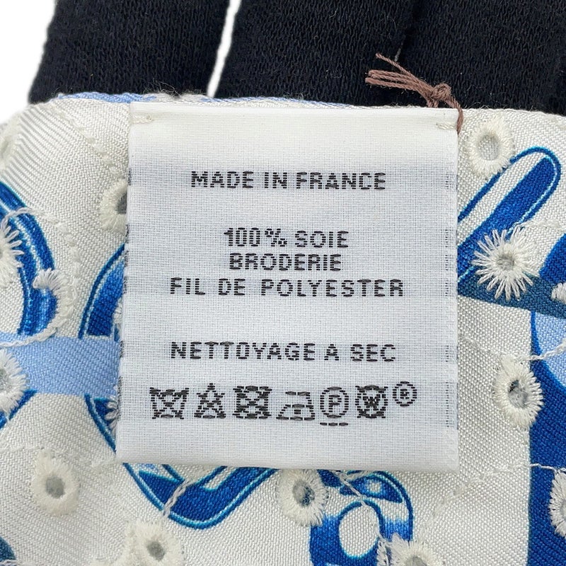 エルメス スカーフ ツイリー ド・レ・ブックル・ブロデリー・アングレーズ Do Re Boucles Broderie Anglaise 2023春夏