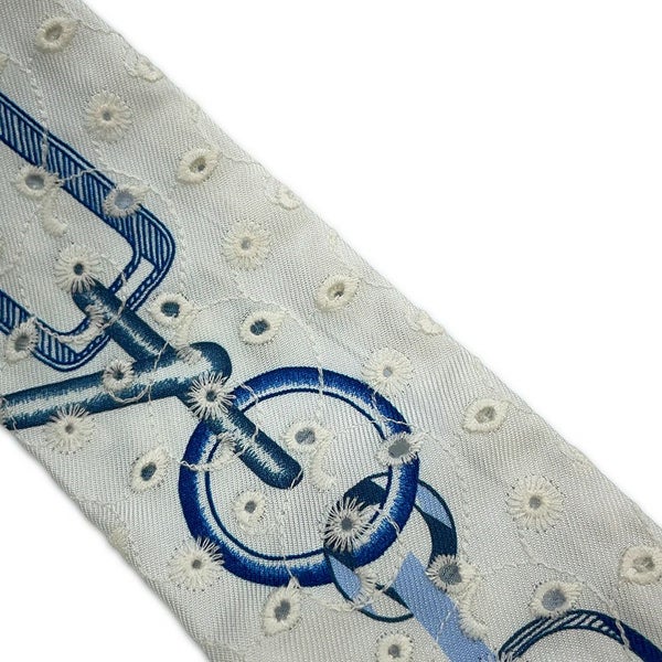 エルメス スカーフ ツイリー ド・レ・ブックル・ブロデリー・アングレーズ Do Re Boucles Broderie Anglaise 2023春夏