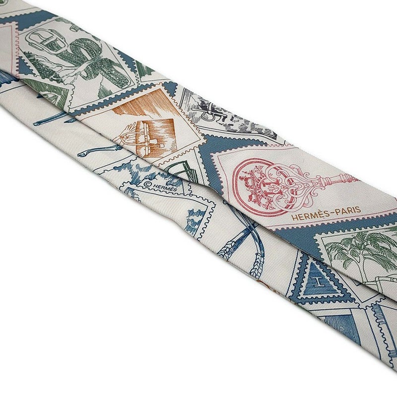 エルメス スカーフ ツイリー フォーブルの切手愛好家 HERMES シルクツイル 2025年秋冬