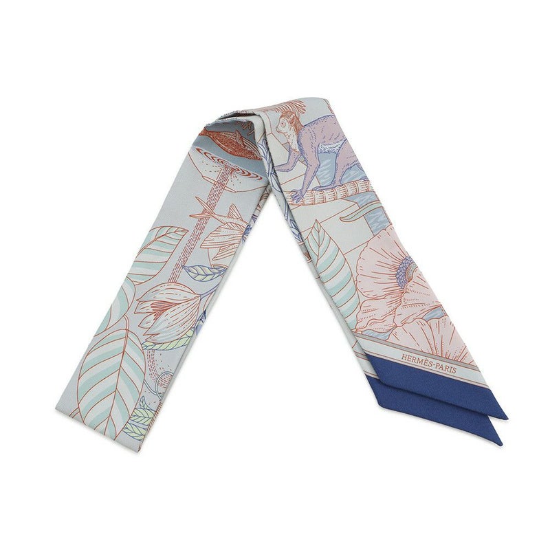 エルメス スカーフ ツイリー プレシャス・パラダイス PRECIOUS PARADISE HERMES シルクツイル 2024春夏