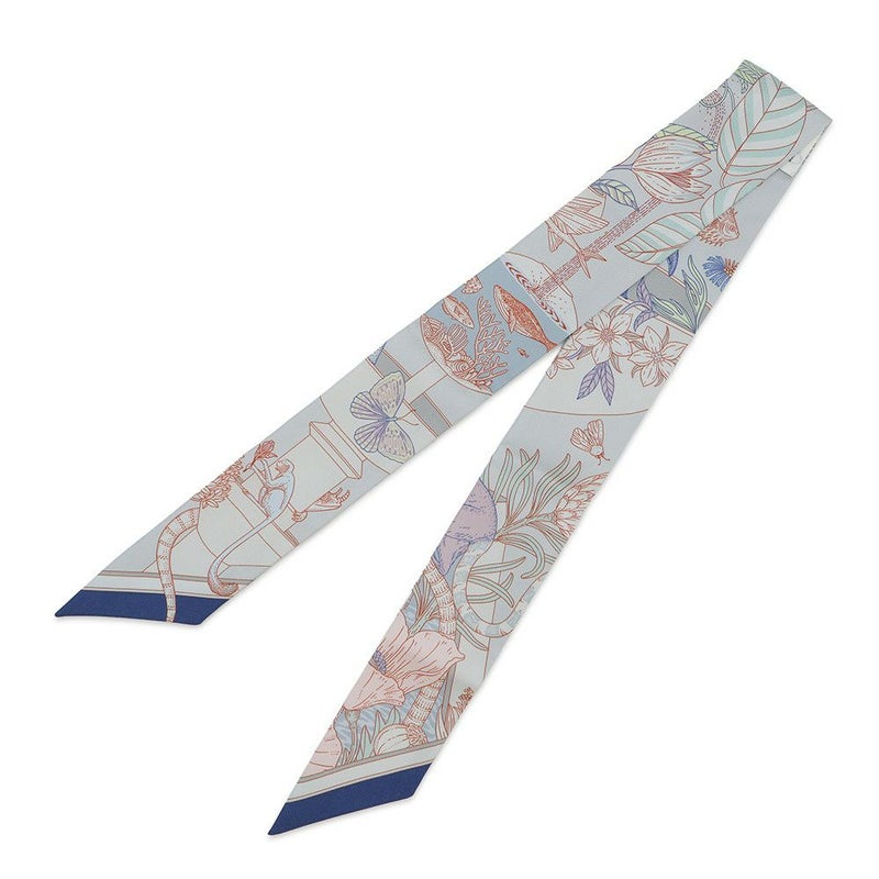 エルメス スカーフ ツイリー プレシャス・パラダイス PRECIOUS PARADISE HERMES シルクツイル 2024春夏