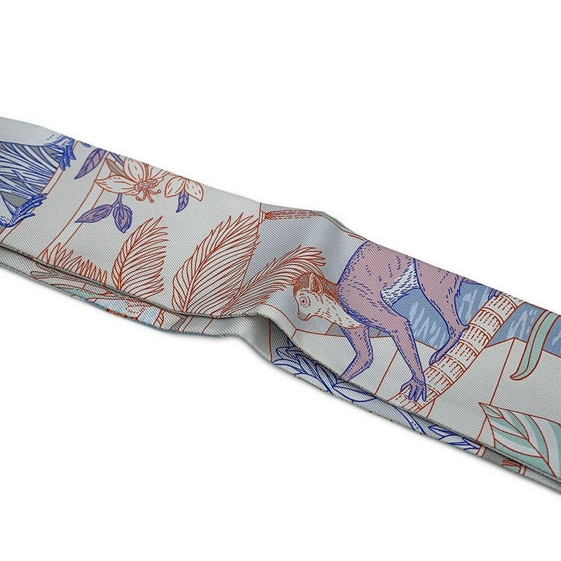 エルメス スカーフ ツイリー プレシャス・パラダイス PRECIOUS PARADISE HERMES シルクツイル 2024春夏