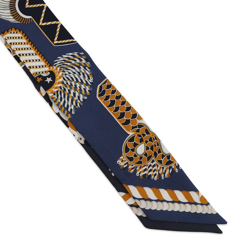 エルメス スカーフ ツイリー 式典肩章 EPAULETTES DE GALA HERMES シルク 2023年秋冬