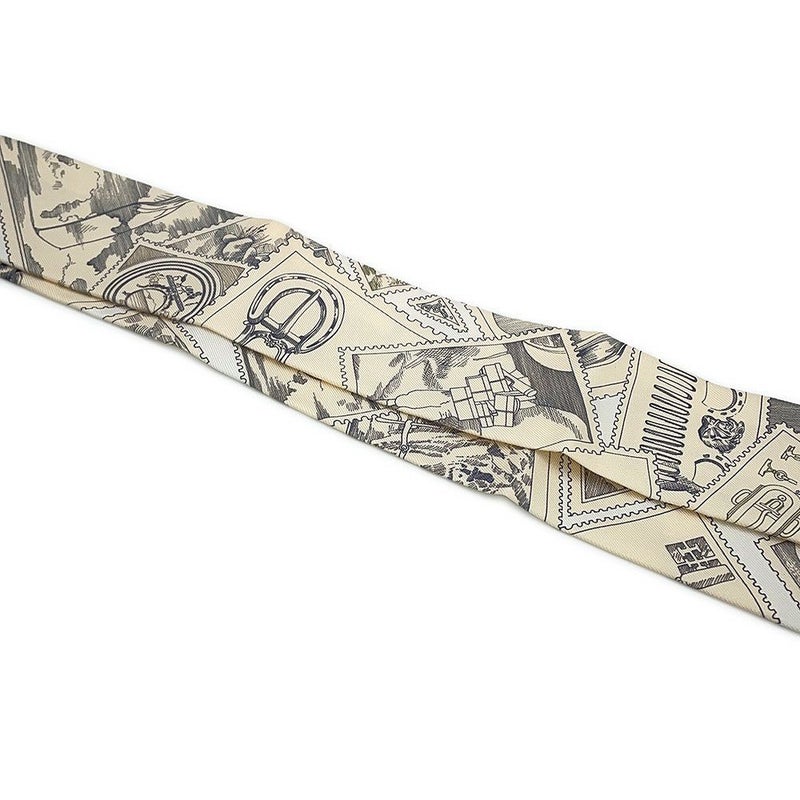 エルメス スカーフ ツイリー フォーブルの切手愛好家 HERMES シルクツイル 2025年秋冬