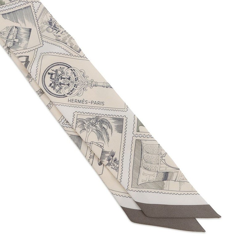 エルメス スカーフ ツイリー フォーブルの切手愛好家 Le Philateliste du Faubourg HERMES シルクツイル 2025年秋冬