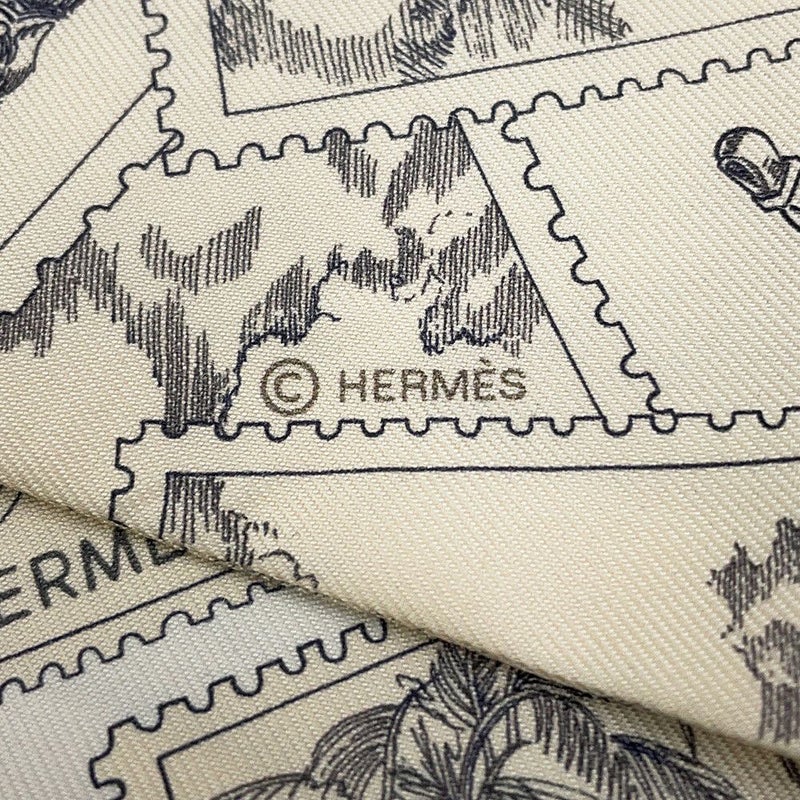 エルメス スカーフ ツイリー フォーブルの切手愛好家 Le Philateliste du Faubourg HERMES シルクツイル 2025年秋冬