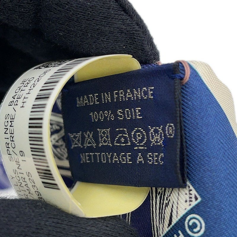 エルメス スカーフ ツイリー スプリングスプリング バーグ Springs Springs Bague HERMES シルクツイル 2022年秋冬