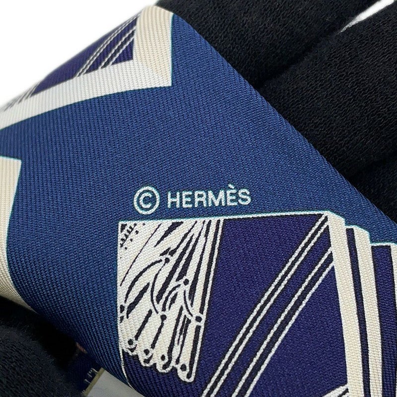 エルメス スカーフ ツイリー スプリングスプリング バーグ Springs Springs Bague HERMES シルク 2022年秋冬