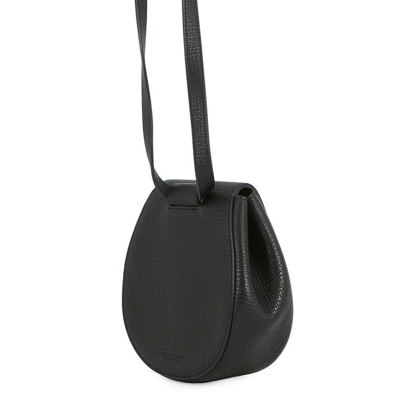 ボッテガヴェネタ ショルダーバッグ パルメラート ベルトバッグ レザー 576643 BOTTEGA VENETA 黒