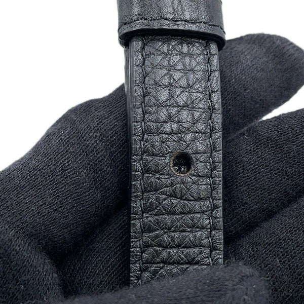 ボッテガヴェネタ ショルダーバッグ パルメラート ベルトバッグ レザー 576643 BOTTEGA VENETA 黒