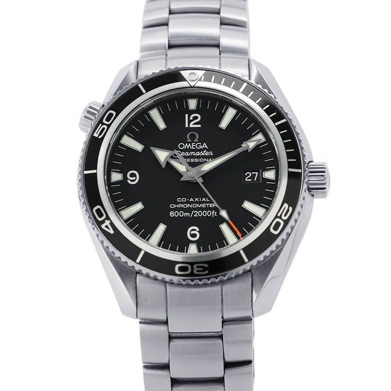 オメガ シーマスタープラネットオーシャン コーアクシャル 2201.50.00 OMEGA 腕時計 黒文字盤