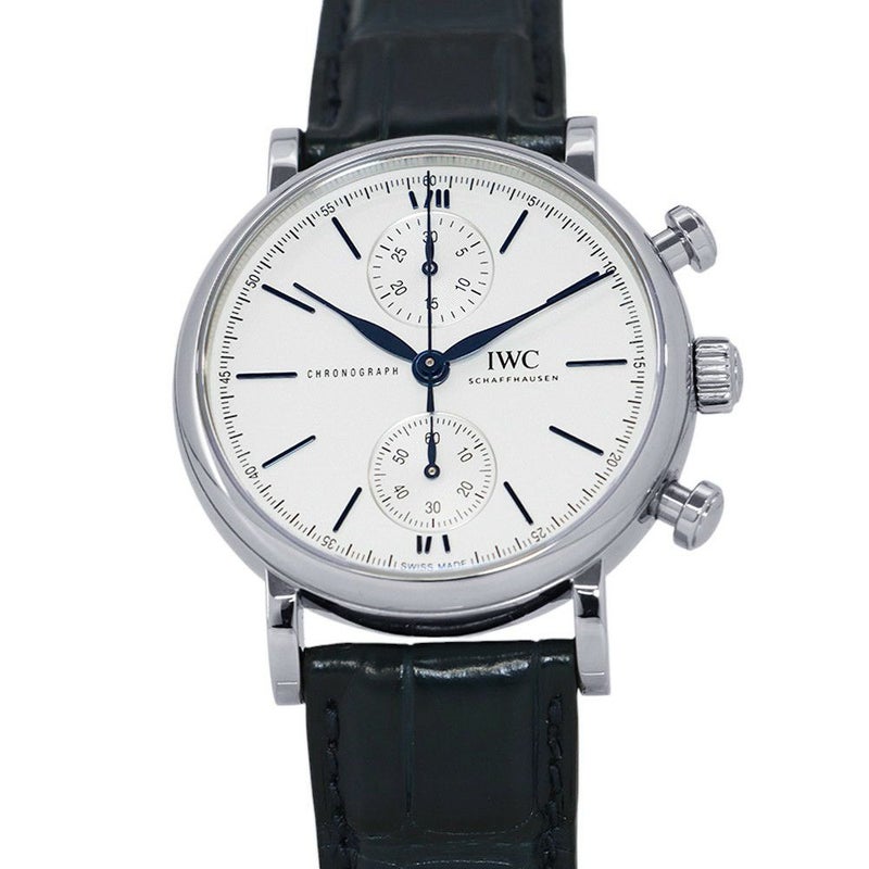 IWC ポートフィノ・クロノグラフ 39 IW391407 腕時計 シルバー文字盤