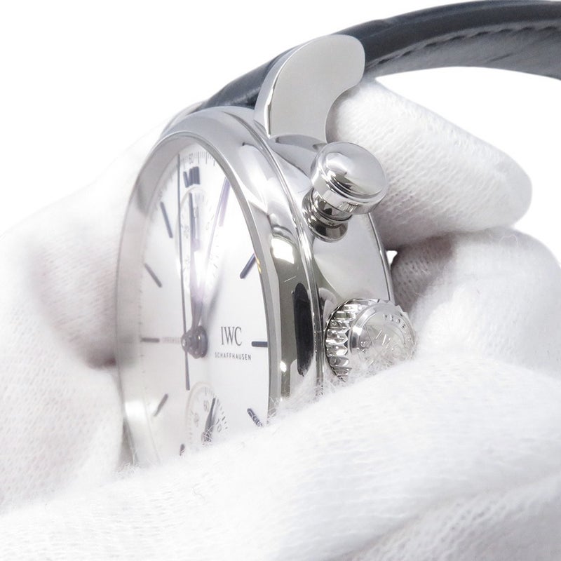IWC ポートフィノ・クロノグラフ 39 IW391407 腕時計 シルバー文字盤