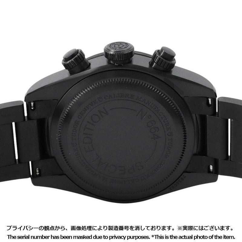 チュードル ヘリテージ ブラックベイ クロノ ダーク 世界限定1181本 TUDOR チューダー 腕時計 黒文字盤