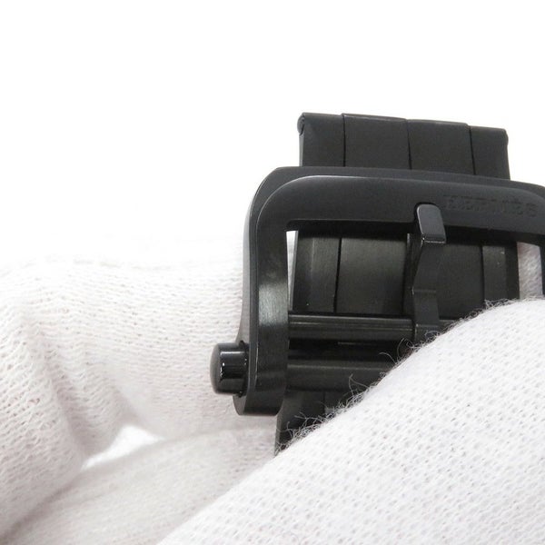 エルメス H08 SP1.746 HERMES 腕時計 ブラック/グリーン文字盤