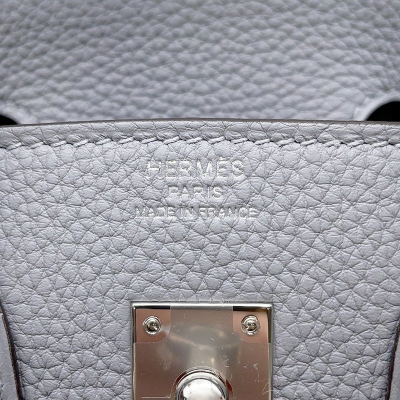エルメス バーキン25 グリパンタン/シルバー金具 トゴ G刻印 HERMES Birkin ハンドバッグ