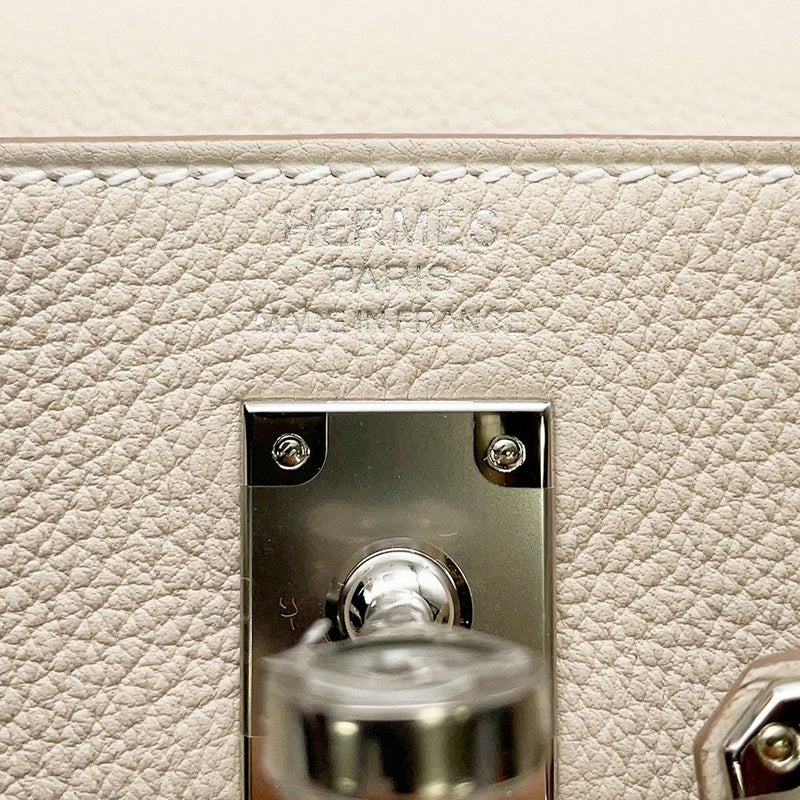 エルメス ハンドバッグ ケリー25 内縫い クレ/シルバー金具 トゴ G刻印 ２wayショルダー