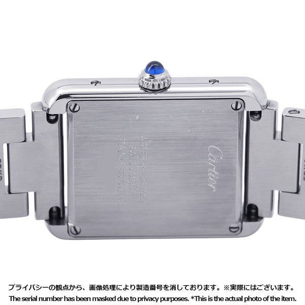 カルティエ タンクソロ SM W5200013 Cartier 腕時計 ウォッチ レディース シルバー文字盤 クォーツ
