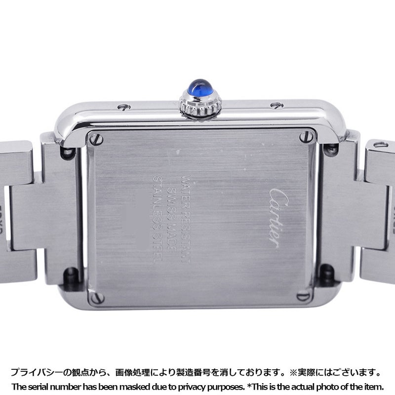 カルティエ タンクソロ SM W5200013 Cartier 腕時計 ウォッチ レディース シルバー文字盤 クォーツ