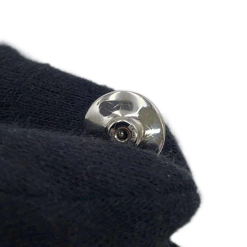 エルメス ブローチ シュヴァル ブラウン/シルバー金具 メタル/ヴュルカニウム HERMES