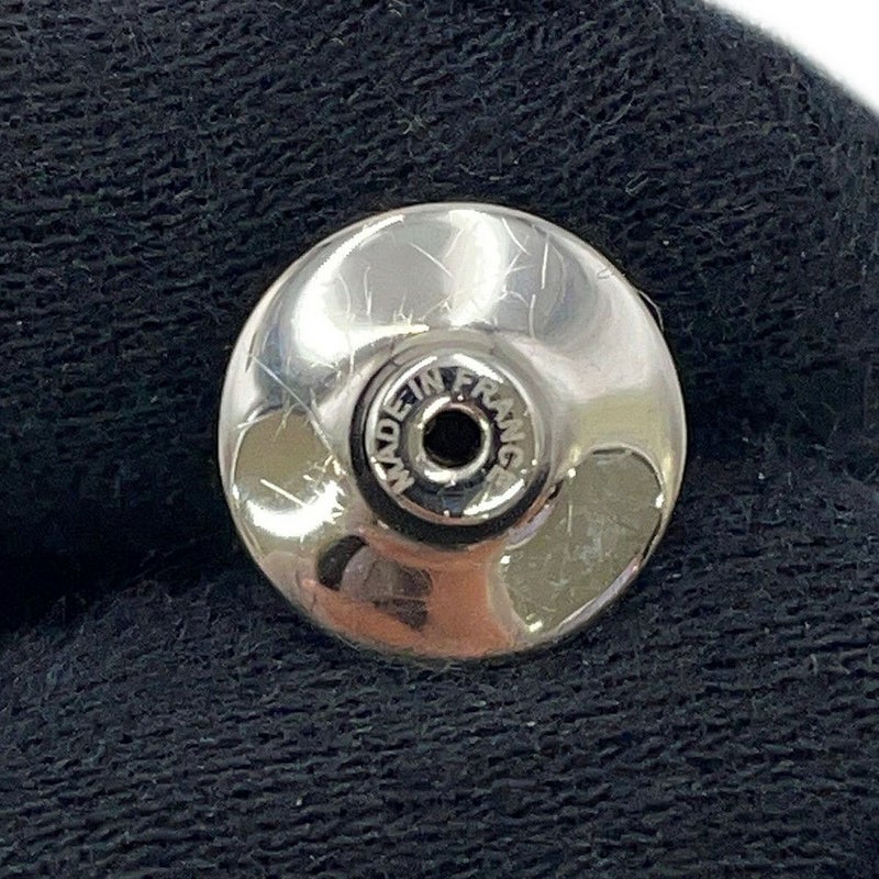 エルメス ブローチ シュヴァル ブラウン/シルバー金具 メタル/ヴュルカニウム HERMES