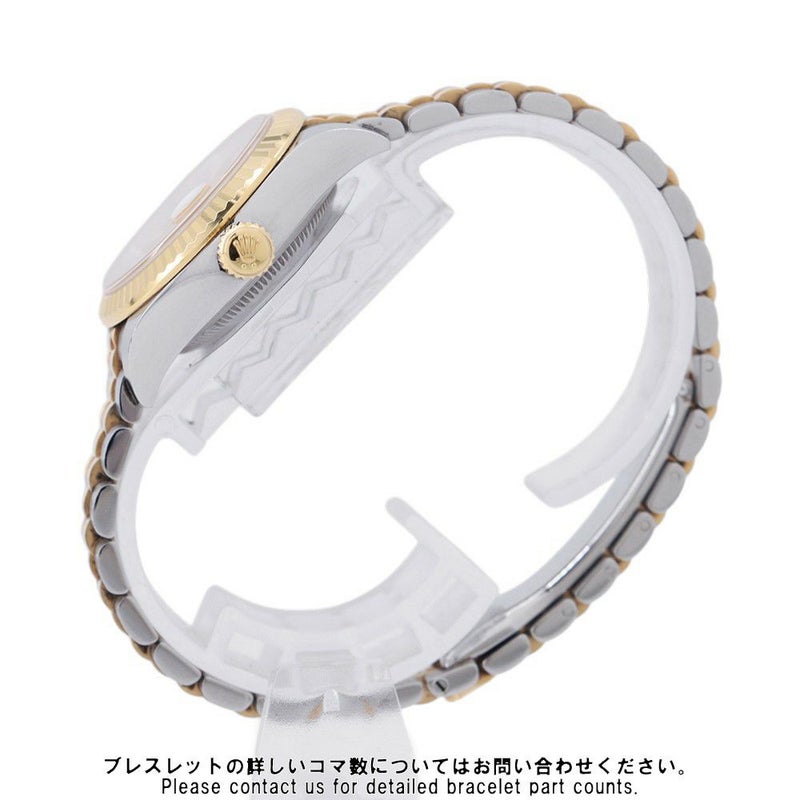 ロレックス レディ デイトジャスト28 SS/K18YG 279173 ROLEX 腕時計 シャンパン文字盤
