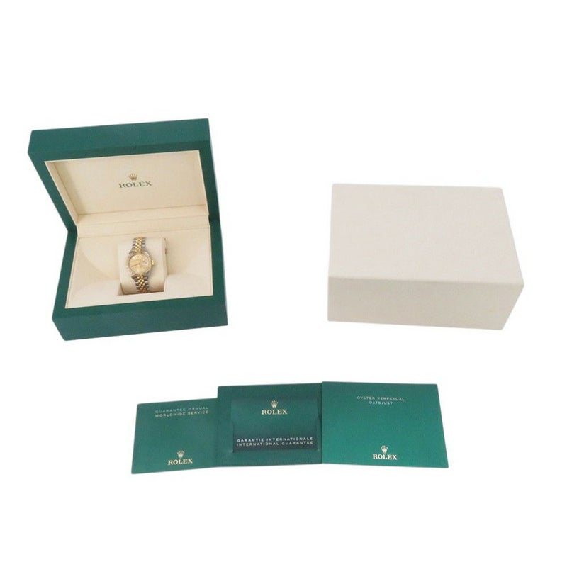 ロレックス レディ デイトジャスト28 SS/K18YG 279173 ROLEX 腕時計 シャンパン文字盤