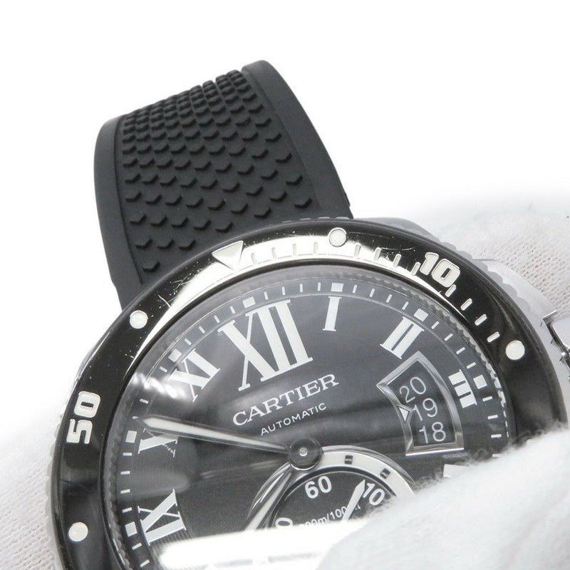 カルティエ カリブル ドゥ カルティエ ダイバー W7100056 Cartier 腕時計 ウォッチ 黒文字盤