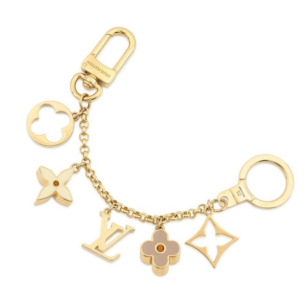 ルイヴィトン バッグチャーム チェーン フルール ドゥ モノグラム M65111 LOUIS VUITTON